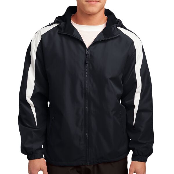 Fleece Lined Colorblock Jacket Thumbnail